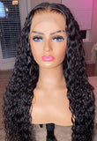 RAW INDIAN WATER WAVE/CURLY 13X4 FRONTAL WIG